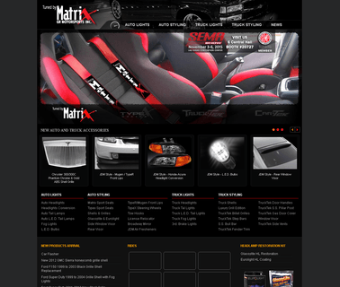 G.R. Motorsports / Tuned By Matrix / Truck Te exterior car led lights