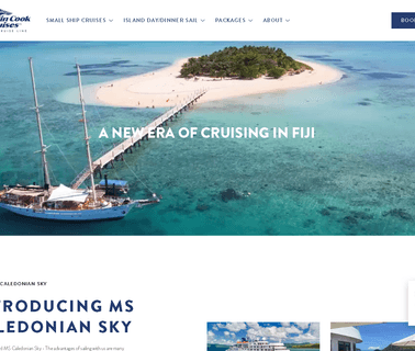 Captain Cook Cruises Fiji scuba cylinders