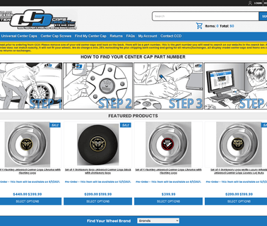 Centercapsdirect.Com universal wheel