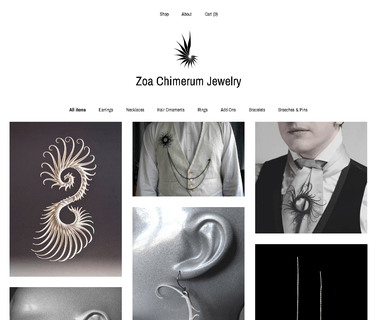 Zoa Chimerum Jewelry new york rubber
