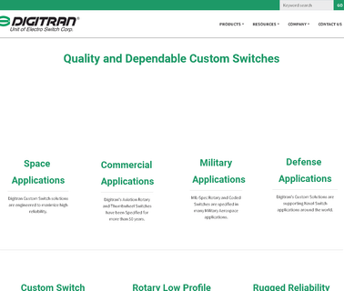 Digtran Division Of switches used