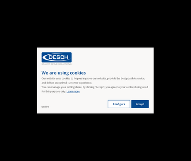 Desch Canada Ltd. customized couplings