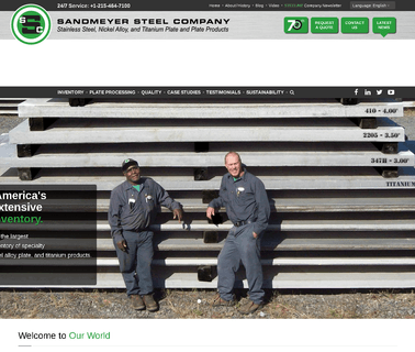 Sandmeyer Steel Co contour