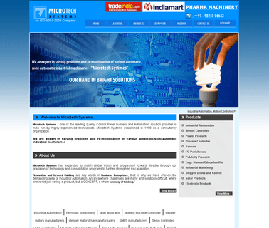 Microtech Systems self adhesive machine