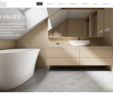 Bella Stone Company, Limited bathroom surface