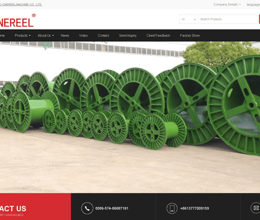 Ningbo Beilun Tiaoyue Machine steel cable reel