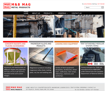 M & B Mag Ltd concrete ontario