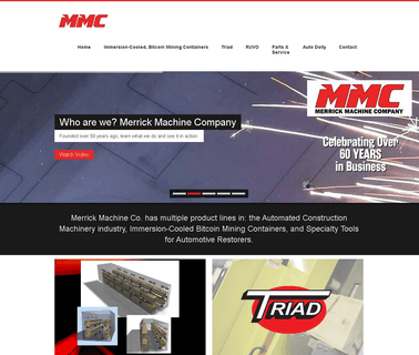 Merrick Machine Co. housing hardware