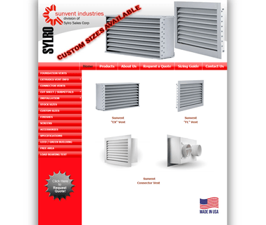 Custom Air Aluminum Vents aluminum brick