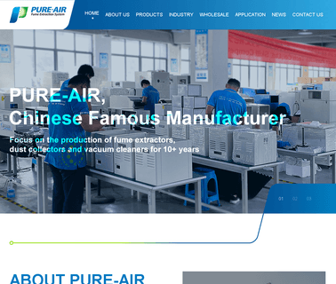 Dongguan Pure-Air Tech wave cutting