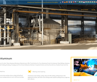 Brightstar Aluminum Machinery sand polishing machine