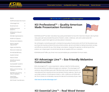 Ksi Professional lecterns