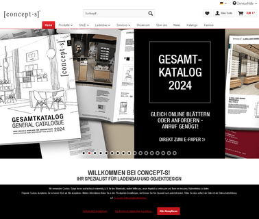 Concepts Ladenbau Und Objektdesign Gmbh modular wall furniture