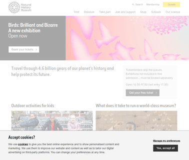 The Natural History Museum histology specimen