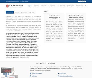 Countronics single thermocouple