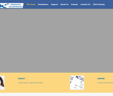 Kti Hydraulics Inc; Manufacturer of Dc and Ac cylinders telescopic