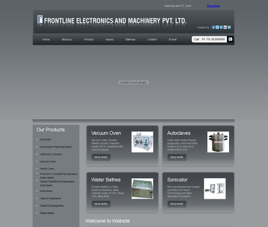 Frontline Electronics & Mechinery rate tester