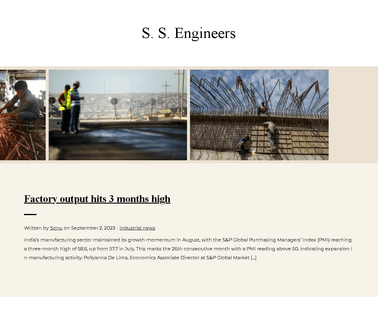 S. S. Engineering turbine valve
