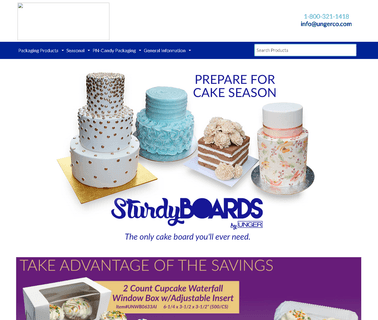 Unger Company, The cake bakery equipment
