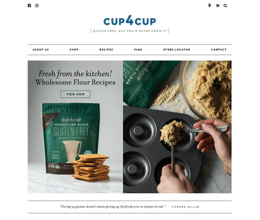Cup 4 Cup cup bread