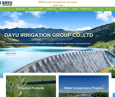 Dayu Conserving Water Tianjin drip irrigation tape