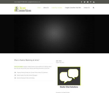 Client Connexion ask website