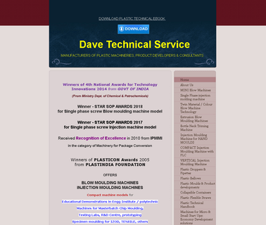 Dave Technical Service mini plastic injection