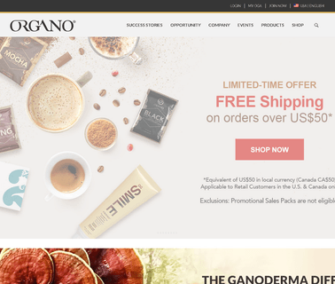 Organo Gold Enterprises gold king