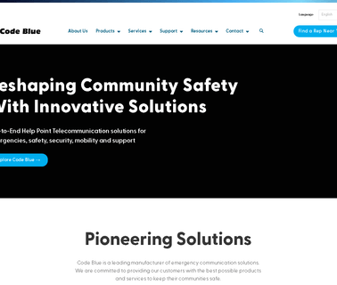 Code Blueoration telephone hands free