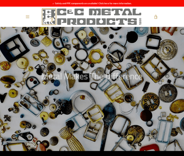 C & C Metal Homepage badge garment