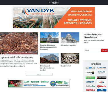 Construction & Demolition Recycling/Recyling Today magazines paper