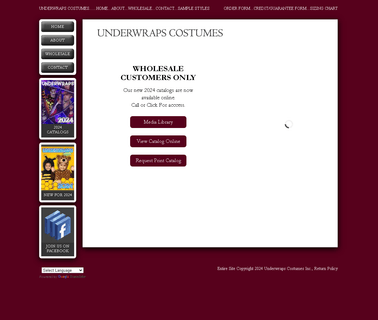 Underwraps Costumes Inc. costumes role play