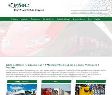 Penn Machine Co. assembly rail