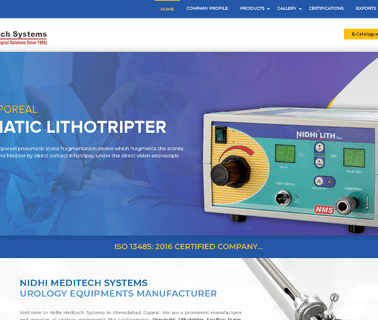 Nidhi Meditech Systems intra corporeal pneumatic lithotripter