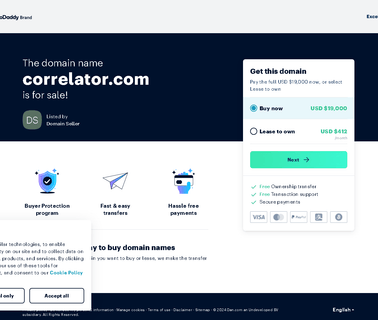 Welcome To Correlator.Com advanced detector