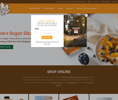 Bens Pure Maple Products Llc: Profile uncle bens