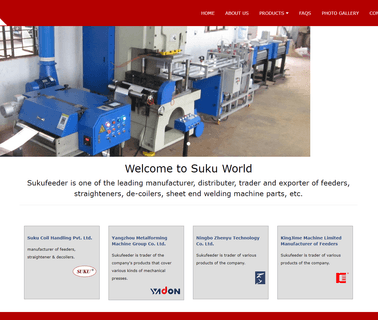 Suku Coil Handling gripper pneumatic