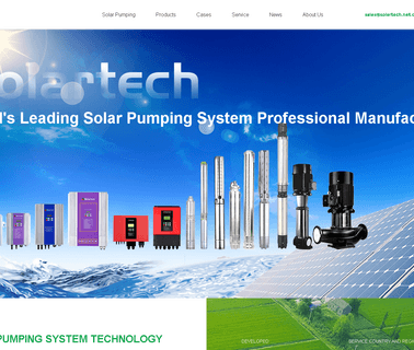 Shenzhen Solartech Renewable Energy solar pumping inverter