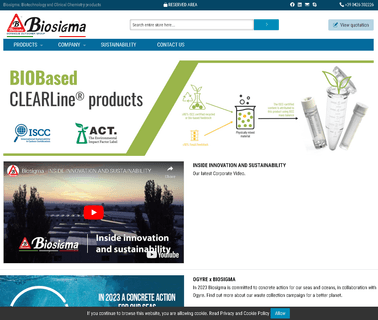 Biosigma S.R.L. tubes urine