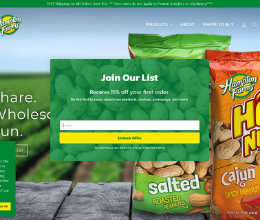 Hampton Farms foods legumes