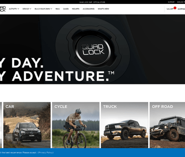 Quad Lock Mounting Systems most bicycle