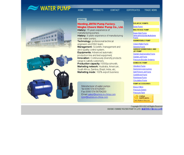 Wenling Jt Pump solar powered water