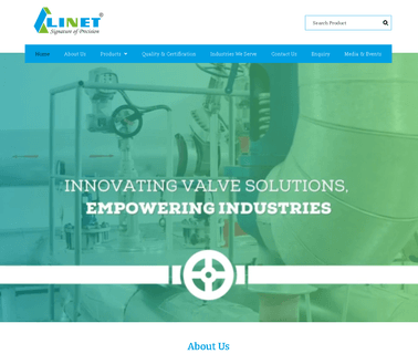 Linet Controls gate sluice valves