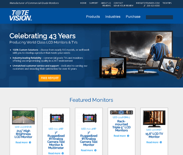 Infocomm 2014: Tote Vision: Profile best monitors
