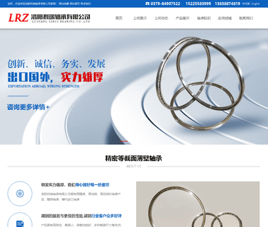 Luoyang Lirui Bearing thin section bearings