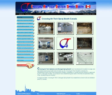 Crossing Air-Tech Canada / Zhongda - Spray Booth - Prep Stations bassett vaughan