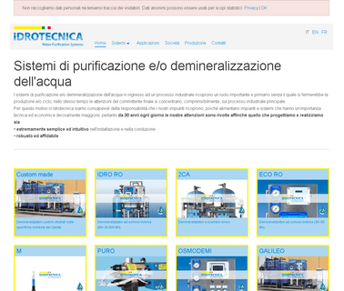 Idrotecnica S.R.L exchange water