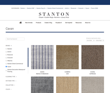 Cavan Carpets broadloom carpets