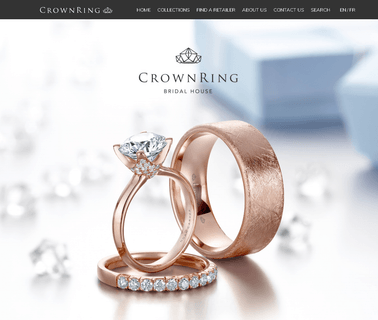 Crownring ring mountings