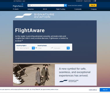 Home - Flightaware largest private